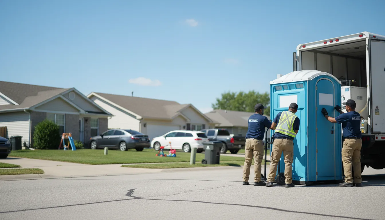 Standard Porta Potty Rentals in Mount Pleasant, TX near me